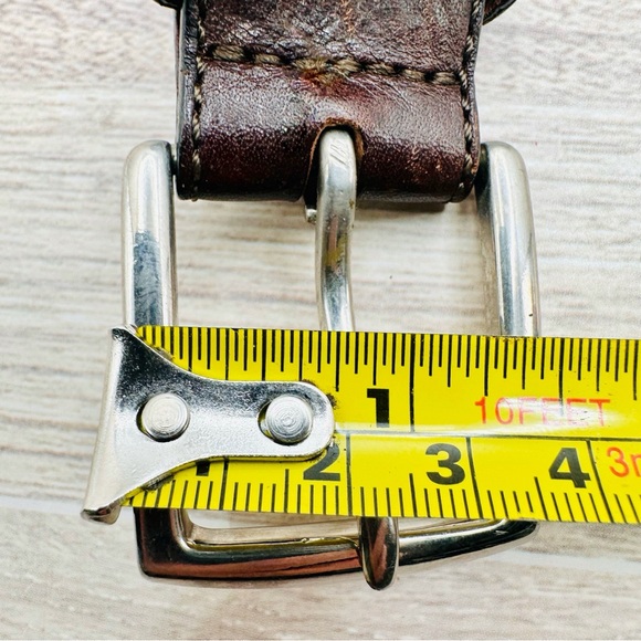 POLO Ralph Lauren Classic Brown Italian Saddle Leather Belt | Size 36/90 - Picture 13 of 13